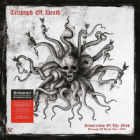 Виниловая пластинка Triumph Of Death / Resurrection Of The Flesh: Live (White & Black Swirl) (2LP)