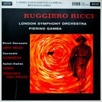 Виниловая пластинка Ruggiero Ricci / Bizet: Carmen Fantaisie/ Sarasate: Zigeunerweisen/ Saint-Saens: Introduction, Rondo Capriccioso (1LP) Виниловая пластинка Ruggiero Ricci / Bizet: Carmen Fantaisie/ Sarasate: Zigeunerweisen/ Saint-Saens: Introduction, Rondo Capriccioso (1LP)