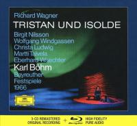 Компакт-диск Birgit Nilsson, Wolfgang Windgassen, Christa Ludwig, Martti Talvela, Eberhard Waechter, Karl Bohm, Bayreuther Festspiele 1966 / Richard Wagner: Tristan Und Isolde (3CD + Blu-ray Audio)