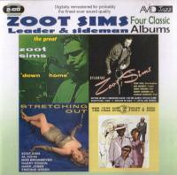 Компакт-диск Zoot Sims / Stretching Out/ Starring Zoot Sims/ Down Home/ The Jazz Soul Of Porgy And Bess (2CD)
