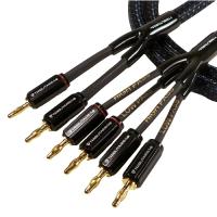 Кабель акустический Tributaries 4BW-B-080D 8 ft. 2.4m (2X4 Banana)