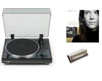 Комплект Thorens TD 102 A black + CLEANING VELVET + LP Margriet Sjoerdsma – A Tribute To Eva Cassidy