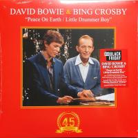 Виниловая пластинка Bing Crosby & David Bowie / Peace On Earth / Little Drummer Boy (Red & Marbled White) (1LP)