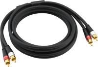 Межкомпонентный кабель Oehlbach EXCELLENCE Select Audio Link, Audio cable Cinch 3,0m bw, D1C33145