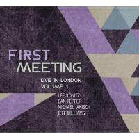 Виниловая пластинка KONITZ LEE - MJ - DAN TEPFER - JEFF WILLIAMS / FIRST MEETING - LIVE IN LONDON VOLUME 1 (1LP)