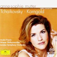 Компакт-диск Anne-Sophie Mutter, Wiener Philharmoniker, London Symphony Orchestra, Andre Previn / Tchaikovsky, Korngold: Violin Concertos (SACD)