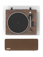 Комплект Premiera проигрыватель Ultra XL + активная акустика ES-422A, Коричневый