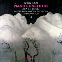 Виниловая пластинка Stephen Hough / Grieg & Liszt: Piano Concertos (1LP)