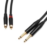 Кабель межблочный 2Jack-2RCA Radiotehnika Volna M02 3 m