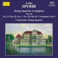 Компакт-диск Moscow Philharmonic Concertino String Quartet / String Quartets Vol. 16 (1CD)