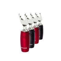 Коннектор AudioQuest SureGrip 1007 - SPADE Silver (6)