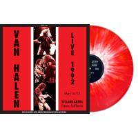 Виниловая пластинка VAN HALEN / LIVE AT SELLAND ARENA FRESNO 1992 (RED/WHITE SPLATTER VINYL) (2LP)