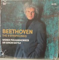 Компакт-диск Simon Rattle / Beethoven: The 9 Symphonies (Box) (Papersleeves In Box) (5CD)