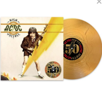 Виниловая пластинка AС/DС / High Voltage (50th Anniversary Edition) (Gold Nugget Vinyl + Artwork Print) (1LP)