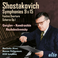 Компакт-диск Valery Gergiev & Kirill Kondrashin / Shostakovich: Symphonies Nos.9 & 15 (1CD)