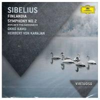 Компакт-диск Okko Kamu, Berliner Symphoniker, Herbert Von Karajan / Jean Sibelius: Finlandia, Symphony No. 2 (CD)
