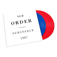 Виниловая пластинка New Order / Substance - red & blue vinyl - indies only (2LP)