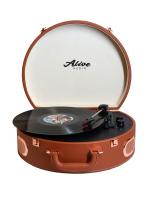 Проигрыватель винила Alive Audio MOVIE French chocolate