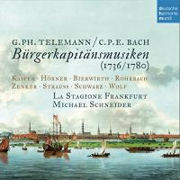 Компакт-диск La Stagione Frankfurt, Michael Schneider /  Burgerkapitansmusiken (1736/1780) (1CD)