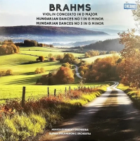 Виниловая пластинка Johannes Brahms / Concerto For Violin, Tragic Ouverture, Hungarian Dances (1LP)