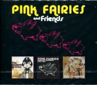 Компакт-диск The Pink Fairies, The Deviants, Andy Colquhoun / Chinese Cowboys - Dr. Crow - Pick-Up The Phone America! (3CD)