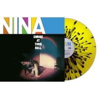 Виниловая пластинка NINA SIMONE / AT TOWN HALL (YELLOW/BLACK SPLATTER VINYL) (1LP)