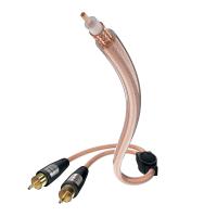 Кабели сабвуферные In-akustik Star Audio Cable, Y-Sub, RCA  2RCA, 5 m, 0030825