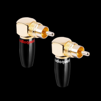 Коннектор AudioQuest Right-Angle RCA Plugs (2)