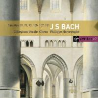 Компакт-диск Philippe Herreweghe / Cantatas Bwv 39, 73, 93, 105, 107 & 131 (2CD)