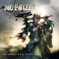 Виниловая пластинка Jag Panzer / Mechanized Warfare  (Orange & Black Marbled Vinyl) (1LP)