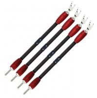 Переходник AudioQuest Jupiter BiWire Jumpers PSS Banana/Spade Gold (4 х 0.25 м)