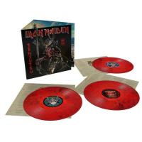 Виниловая пластинка IRON MAIDEN / SENJUTSU (LIMITED ED.,RED-BLACK MARBLED VINYL) (3LP)