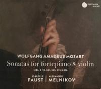 Компакт-диск Isabelle Faust & Alexander Melnikov / Mozart: Sonatas For Fortepiano & Violin, Vol.2 (Digipack) (1CD)