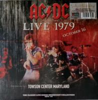 Виниловая пластинка AC/DC / LIVE 1979 AT TOWSON CENTER (CLEAR/RED SPLATTER VINYL) (2LP)