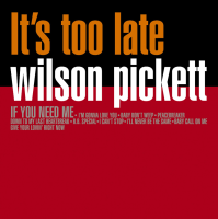 Виниловая пластинка Wilson Pickett / It's too late (orange marble vinyl) (1LP)