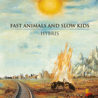 Виниловая пластинка Fast Animals And Slow Kids / Hybris (coloured) (2LP)