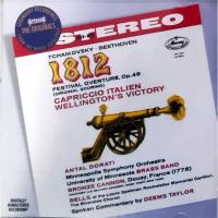 Компакт-диск Сборник / Tchaikovsky: 1812 Festival Overture, Op.49 - Capriccio Italien, Beethoven: Wellington's Victory (CD)