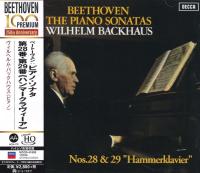 Компакт-диск Wilhelm Backhaus / Beethoven: The Piano Sonatas Nos. 28 & 29 (UHQ) (Jewel, Japan, UHQ-CD) (1CD)