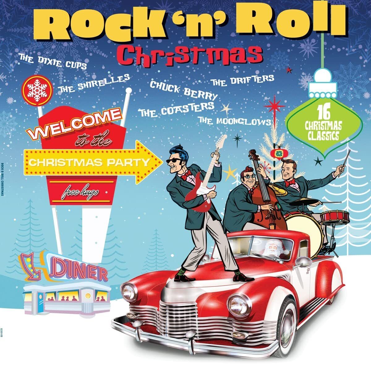 Виниловая пластинка VARIOUS ARTISTS / ROCK N ROLL CHRISTMAS (1LP),  купить виниловая пластинка various artists / rock n roll christmas  (1lp) | VINYLMARKT