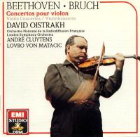 Компакт-диск David Oistrach, Orchestre National De France, The London Symphony Orchestra, Andre Cluytens, Lovro Von Matacic / Beethoven, Bruch: Concertos Pour Violon (CD)