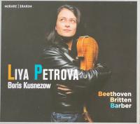 Компакт-диск Liya Petrova / Beethoven/ Britten/ Barber (Jewel) (1CD)