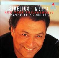 Компакт-диск New York Philharmonic, Zubin Mehta / Jean Sibelius: Symphony No. 2 - Finlandia (CD)