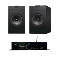 Комплект Полочная акустика KEF Q150 black + Интегральный усилитель Premiera Ci-2100MKII