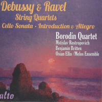 Компакт-диск Borodin Quartet / Debussy: String Quartet, Cello Sonata/ Ravel: String Quartet, Intro & Allegro (1CD)