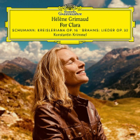 Компакт-диск Helene Grimaud / For Clara: Works By Schumann & Brahms (UHQ) (Jewel, Japan, UHQ-CD) (1CD)