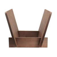 Подставка для пластинок RECORD PRO из тёмного дерева