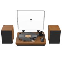 Виниловый проигрыватель Alive Audio SYMPHONY Dark Wood c Bluetooth