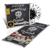 Виниловая пластинка Motorhead / No Sleep At All  (50th Anniversary) (Clear with black/white splatter) (1LP)