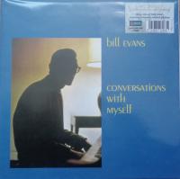 Виниловая пластинка BILL EVANS / CONVERSATIONS WITH MYSELF (CLEAR/BLUE SPLATTER VINYL) (1LP)