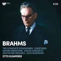 Компакт-диск Otto Klemperer / Brahms: The Complete Symphonies, Overtures, Haydn Variations, Violin Concerto, Requiem, Alto Rhapsody (Box) (Papersleeves In Box) (6CD)